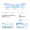 Macchina Lifting Viso EMS Cinturino Rassodante Mento Guance Massaggiatore Modellante Viso Rimozione Doppio Mento Cintura Lifting Linea V Strumento per la Cura della Pelle