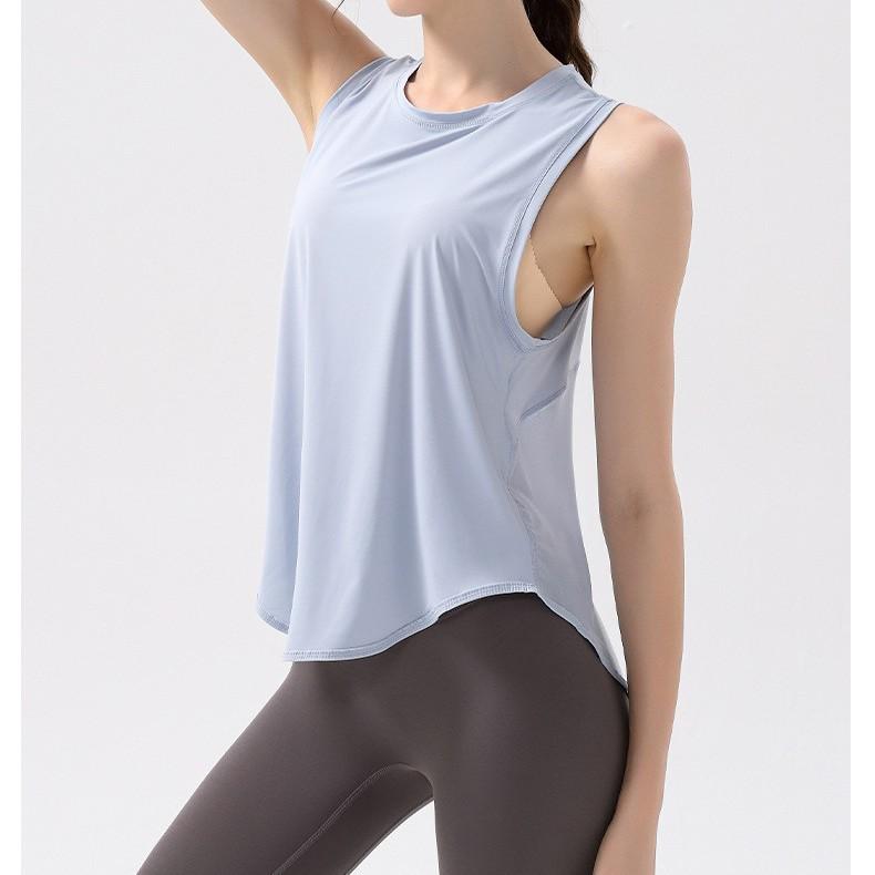 Breathable Quick-Dry Sleeveless Sports Tank Top for Yoga & Running