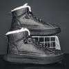 Winter High-top Shoes Casual Cotton Shoes All-match Fashion Sneaker Outdoor Trend Men's Walking Sneaker Plus Cashmere