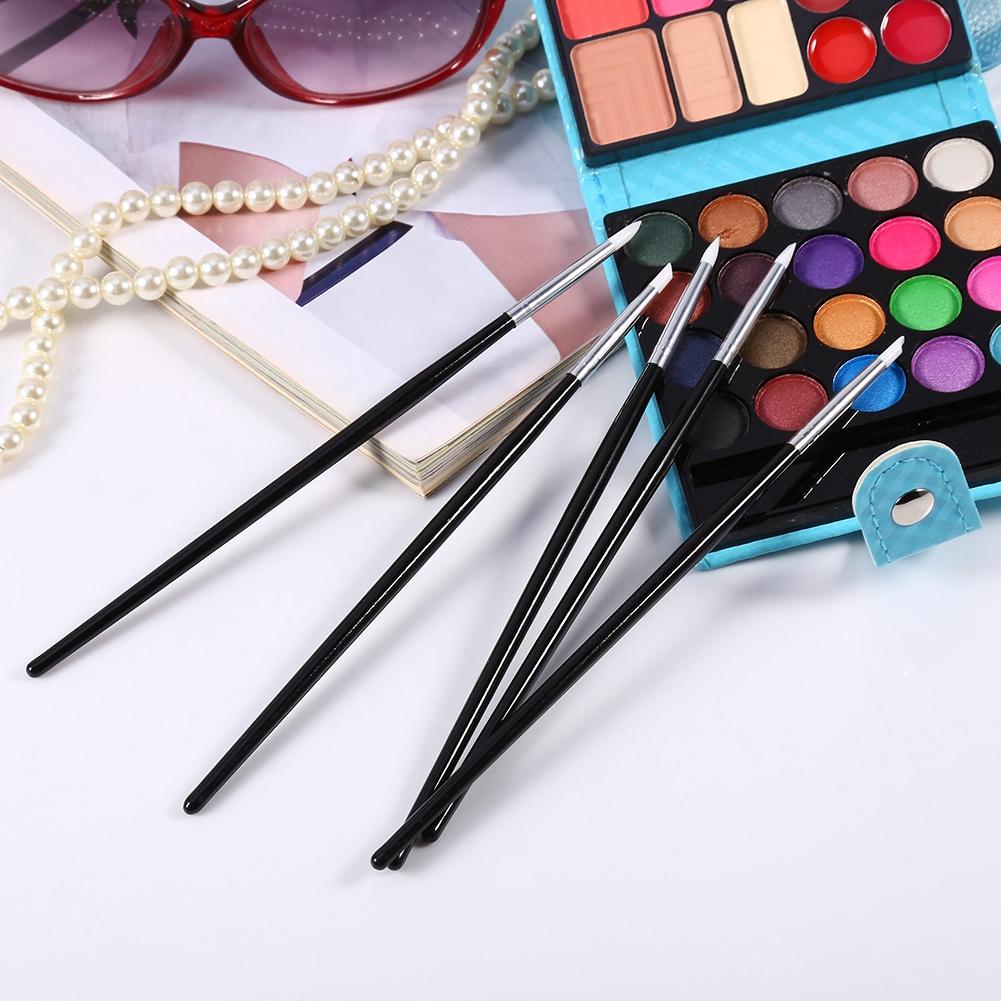 5Pcs Soft Silicone Nail Art Design Stamp Pen Brush Carving Craft Brushes Pencil DIY Tools