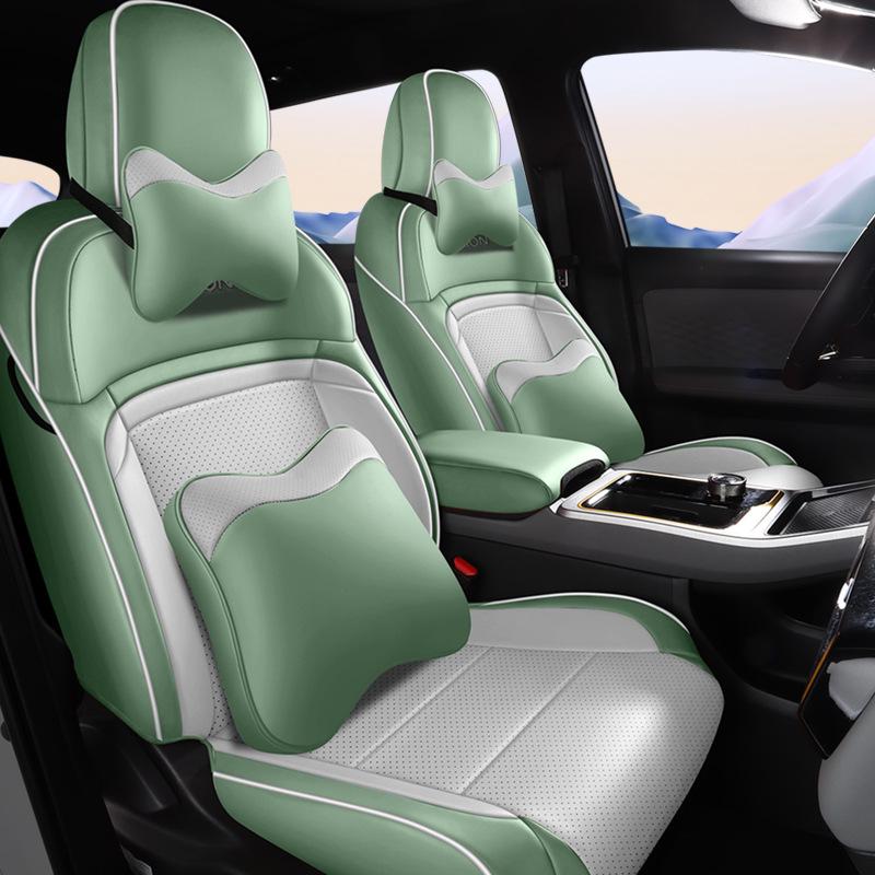 Aion Y Full Leather Car Seat Cushion - All-Season, New Model