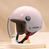 3C Certified National Standard Electric Scooter Helmet: Men's Transparent, All-Season, Universal Safety Half Helmet