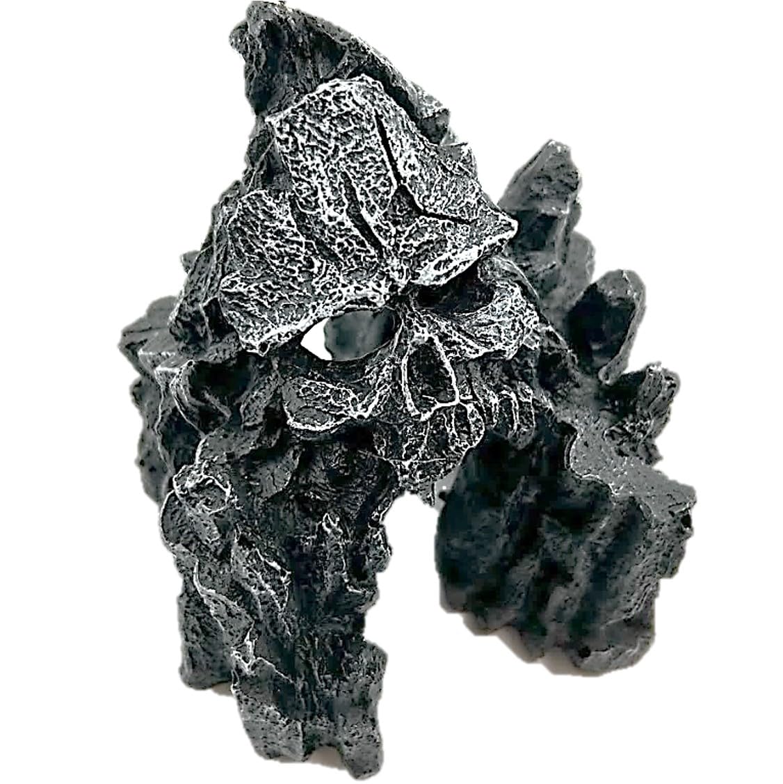 

ST TS Скелет Черепа Аквариумный Объект, Украшение для Аквариума, Украшение для Тропических Рыб, Украшение для Декоративных Рыб, Укрытие для Золотых Рыбок, Декор для Аквариума