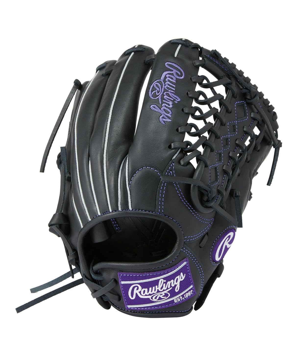 Rawlings R2G HYPER TECH Baseball Adult Softball Size Black Glove, Women s Glove, 11.75 (GS4HTS65), (Left-Handed Throw) чёрный