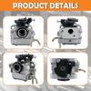 Carburetor Kit Fits for Ryobi RY09466 RY09466A Blower Replaces 309375001