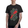 Vintage Morocco Flag TShirts for Men Round Collar Pure Cotton T Shirt Short Sleeve Tee Shirt Plus Size Tops