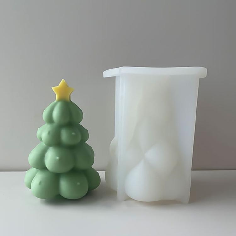 Handmade Desktop Decor Gypsum Epoxy Resin Dwarf Candle Mould for Home Decoration