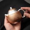Zheng Wenqiang Mutton-Fat Jade Dragon Egg Teapot