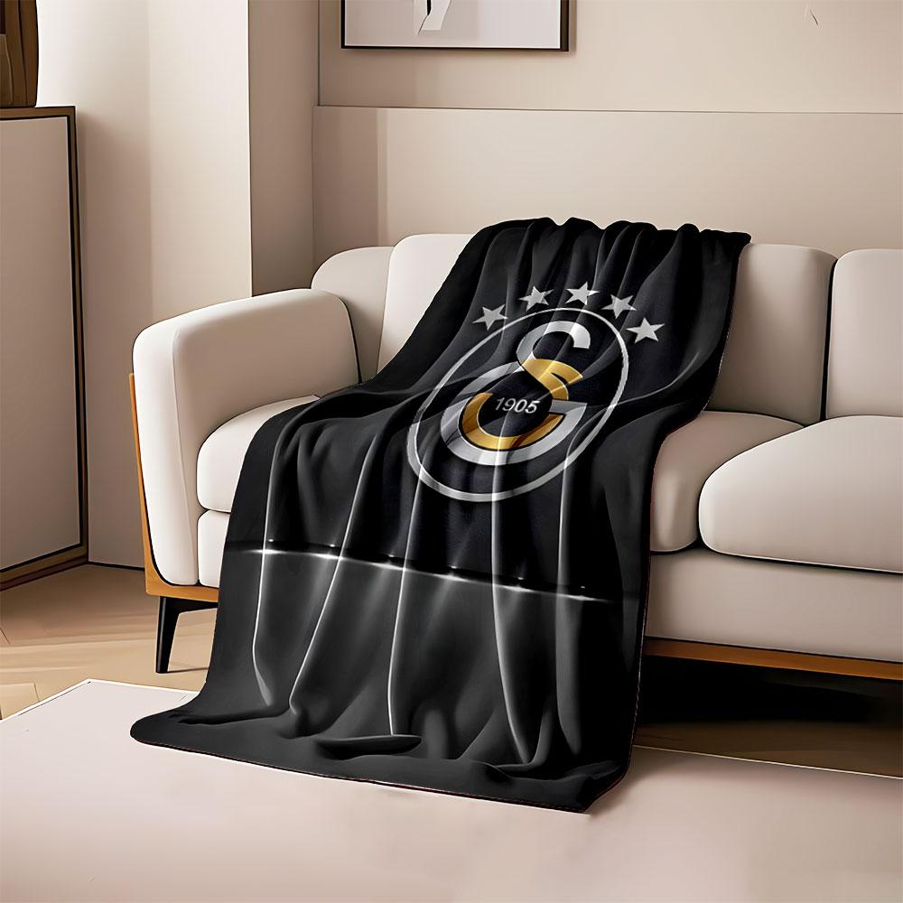 Galatasaray Logo Blanket Print Blanket Soft and Cozy Perfect for the Living Room Bed Sofa or a Nap,gift
