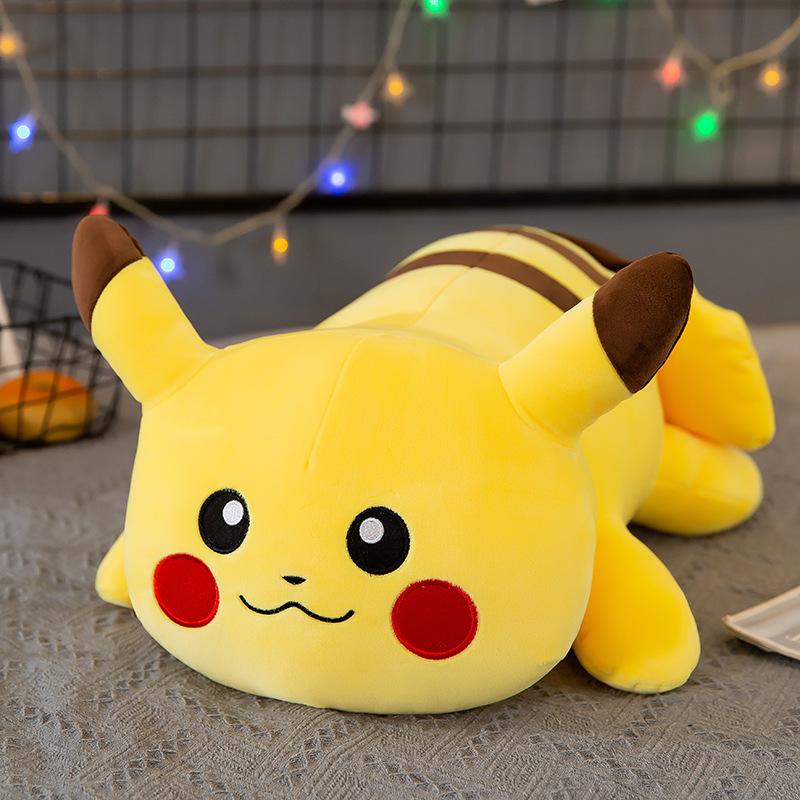 

Popular long strip Pikachu doll nap throw pillow soft plush toy sofa cushion 40 cm 0.3KG