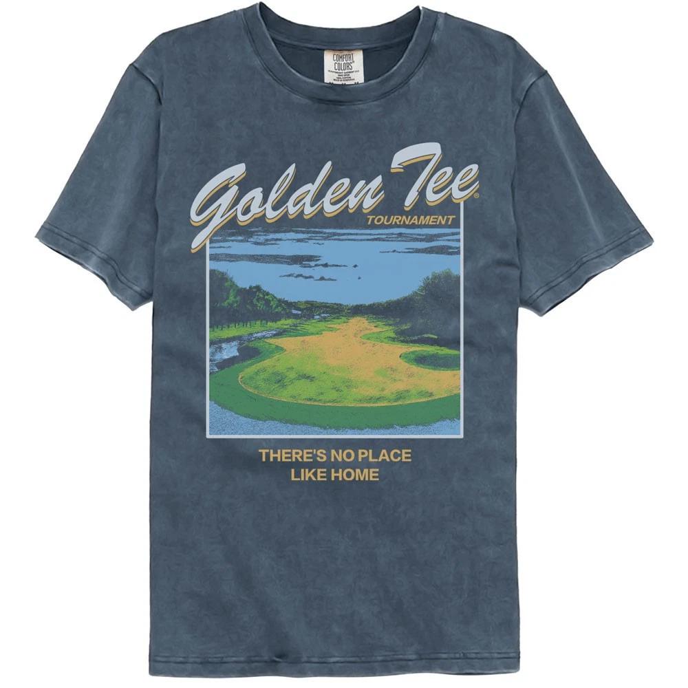 Golden Tee Tournament Video Game There s No Place Like Home Men s T Shirt L