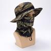 2 Stück Sturmhaube Skimaske Camouflage Fischerhut Anzug für Damen Herren Faltbarer Weicher Hut Outdoor Jagd Angeln Skifahren Radfahren Breit