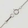 TIFFANY&Co. Bear/bear Necklace Silver925 6.1g Women Used