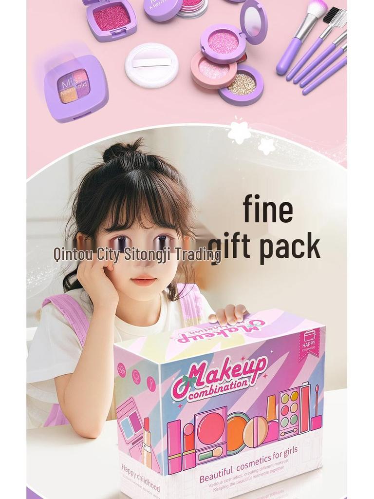 Tocador de Juguete para Niñas con Maquillaje y Joyas, Incluye Bolso de Princesa