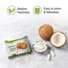 Chaayos Chai Time Snacks - Premium Coconut Cookies | Crunchy Snack | 450g (18 Packs)