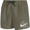 Logo Lace Mid-Rise Casual Shorts Men Shorts Khaki NESSA566-240