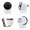 Wasserdichter Auto 2"52mm Öldruckanzeige+Sensor 7 Farben LED 0~150PSI Öldruckmesser mit Blitzalarm Boot Yacht 12V24V