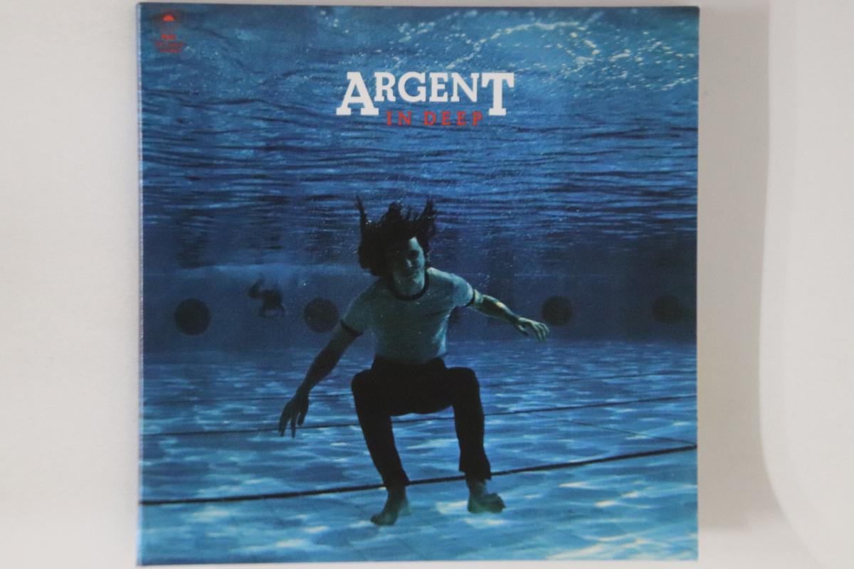 

CD ARGENT - In Deep EICP1016PROMO EPIC 2008 Japan Obi Rock Used
