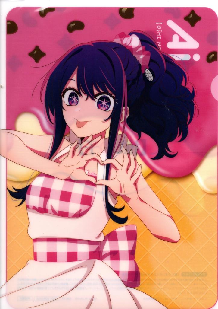 Clear File Compatible with Oshi no Ko (My Favorite Child) Seven-Eleven Collaboration