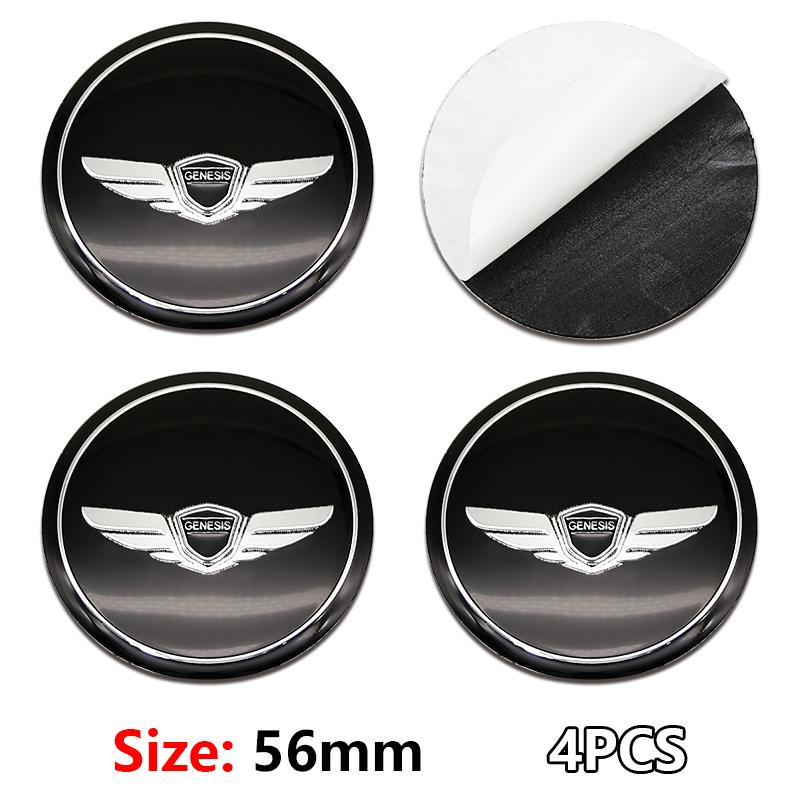 4 ks 56mm 60mm 65mm Středová krytka náboje kola auta Pro Hyundai Accent Elantra Veloster Getz Tucson i20 Krytky ráfku Samolepky Příslušenství