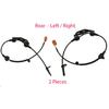 2 x ABS Wheel Speed Sensor & Connectors Rear L/R Fit:Honda Element 2003-2011