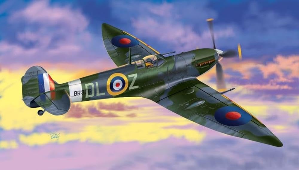 Italeri 1307 Spitfire Mk Vi Plastic Kit 172