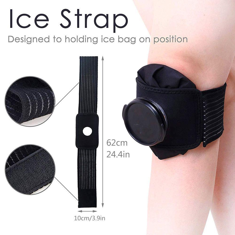 

Reusable Pain Relief Injury Care Ice Pack Cooler Bag Pack Protector Elastic Tie Belt