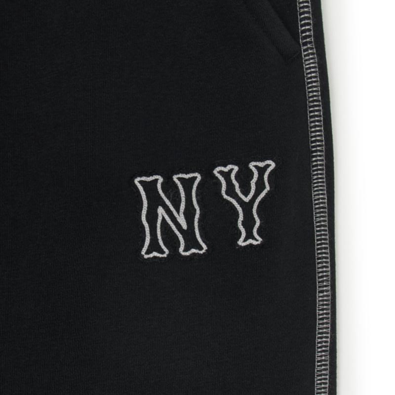 New MLB Basic New York Yankees Casual Pants Unisex Black 3APTB0651-50BKS
