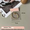 Thick EVA Jewelry Storage Box for Rings, Earrings, Necklaces - Portable, Anti-Oxidation