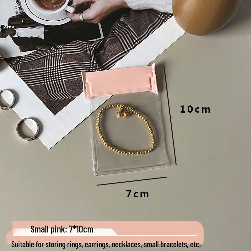 Thick EVA Jewelry Storage Box for Rings, Earrings, Necklaces - Portable, Anti-Oxidation