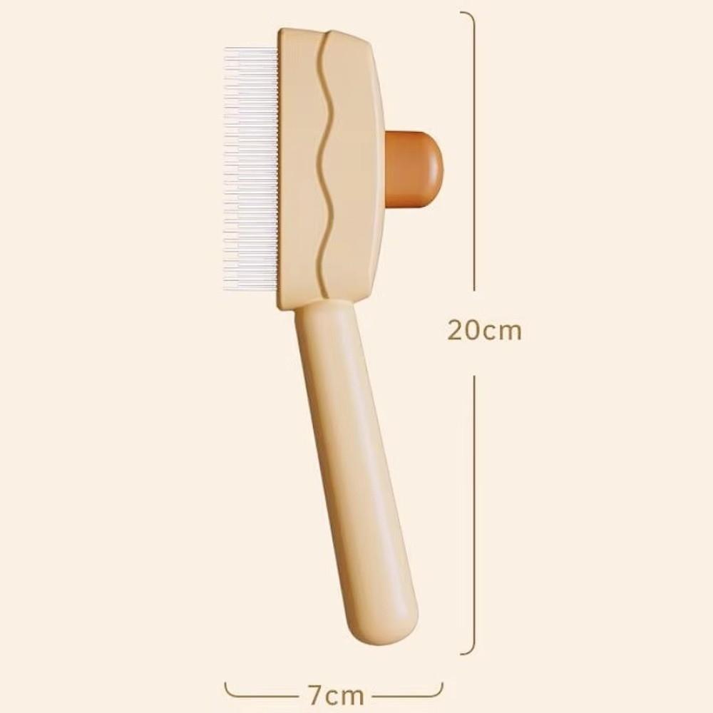 Massage Function Dog Comb Automatic Hair Removal Pet Hair Remover New Pet Products  Pet Grooming