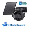 SHIWOJIA 3K 5MP 4G SIM Panel Security PTZ Night Vision PIR Human Detection Surveillance Solar Battery Camera