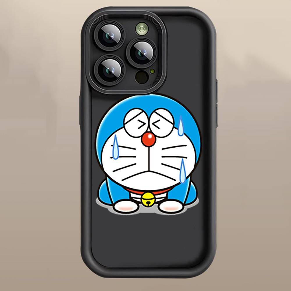 D-14 Doraemon  Case for iPhone 15 14 13 12 8 Plus Samsung S24 S23 Ultra A04S A05S Huawei P40 P50 P60 Nova 11 Pro Max OPPO A17K Reno 10