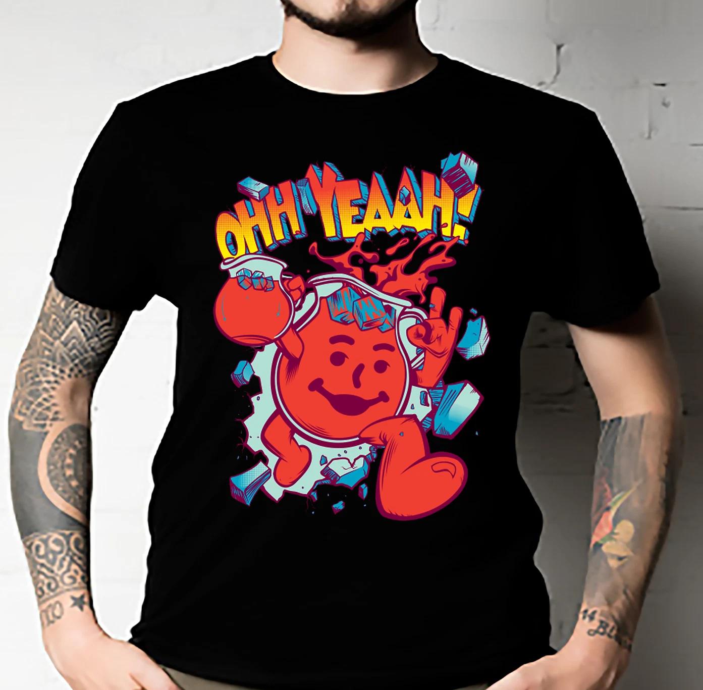 Men s and Women s T-shirts Kool-Aid Comic Vintage Classic XXXL