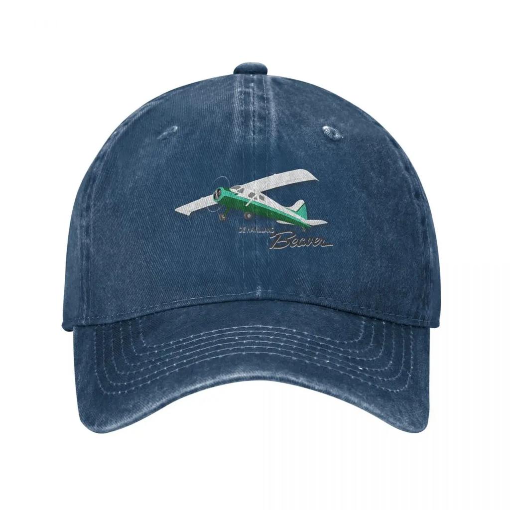 De Havilland Beaver Basebollkeps anpassad Hatt Skärm trendig sommarhatt Damhattar För Solen Unisex
