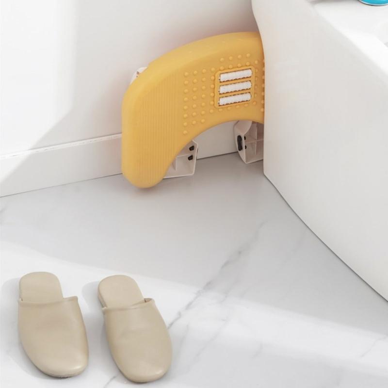 Bathroom Toilet Stools Portable Plastic Step Stools Foot Seat Rest Helper Office Desk Foot Stools Bathroom Accessory