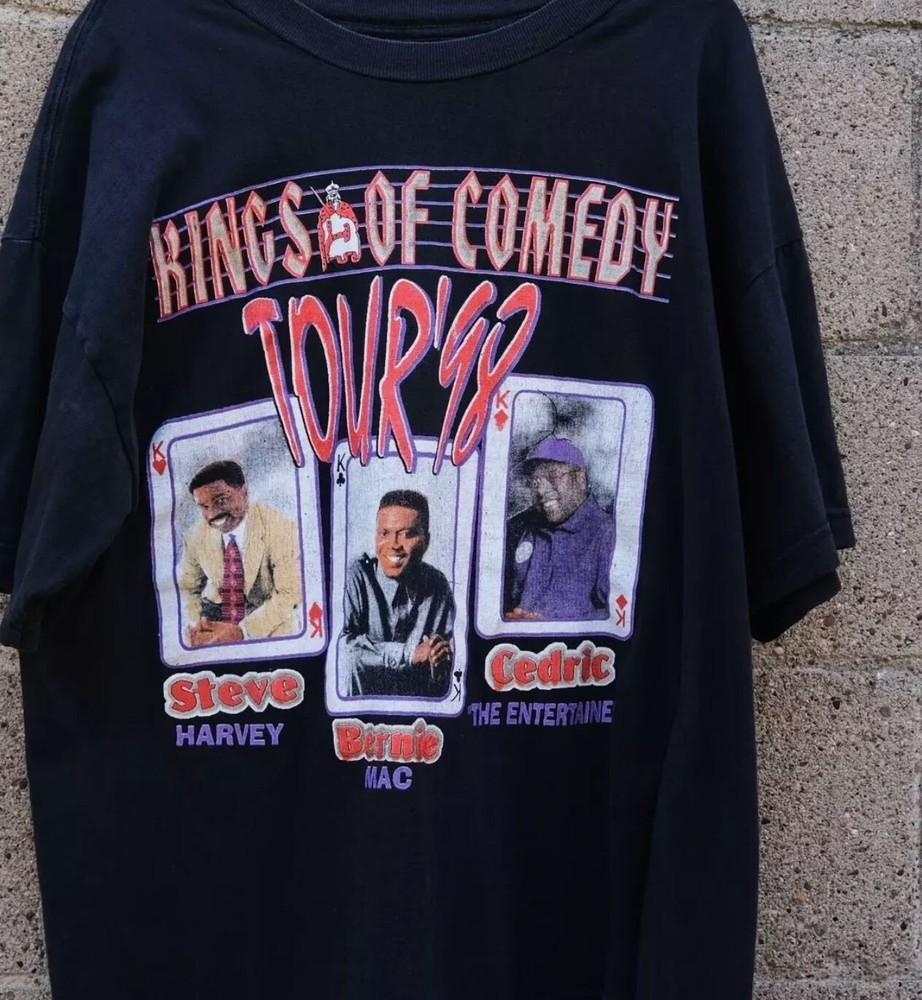 

Kings Of Comedy Tour 1998 Bernie Mac Shirt Black Classic Unisex Unisex T-Shirt L