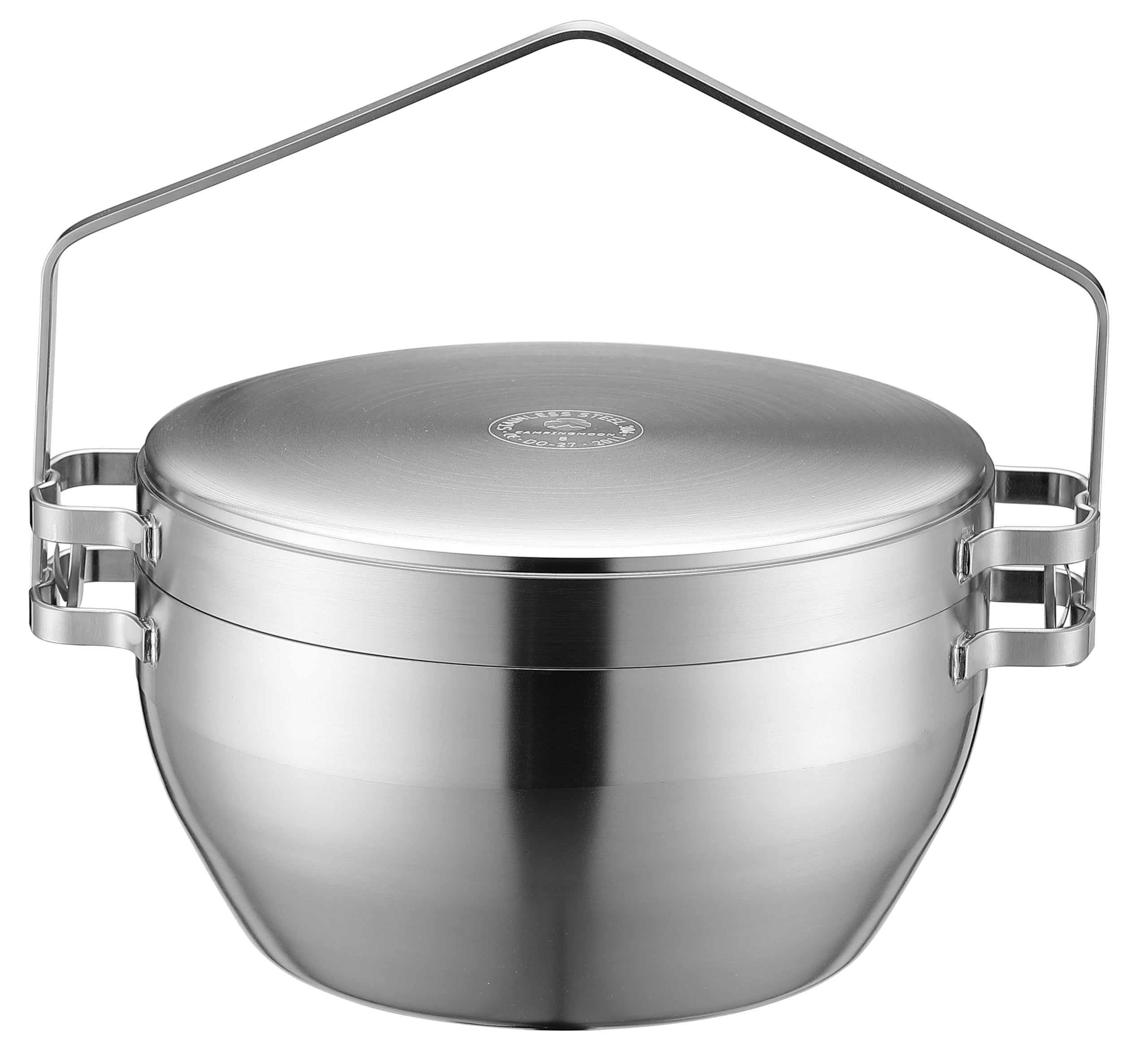 

CAMPING MOON Outdoor Dutch Camping Голландская печь из нержавеющей стали, 8 дюймов, Духовка, 304, DO-27