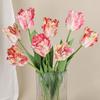 1 Stück Verschleißfest 68 cm Exquisite Verarbeitung Langstiel 3D Papageientulpe Kunstblume Künstliche Blume für Zuhause