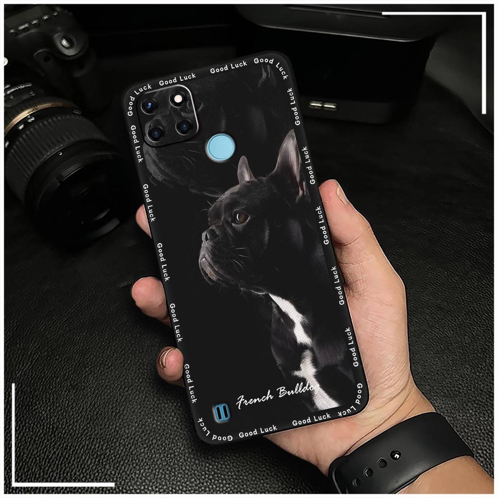 Cute Silicone Phone Case For OPPO Realme C21Y/C25Y TPU Full Wrap Graffiti Fashion Design Back Cover Shockproof Durable