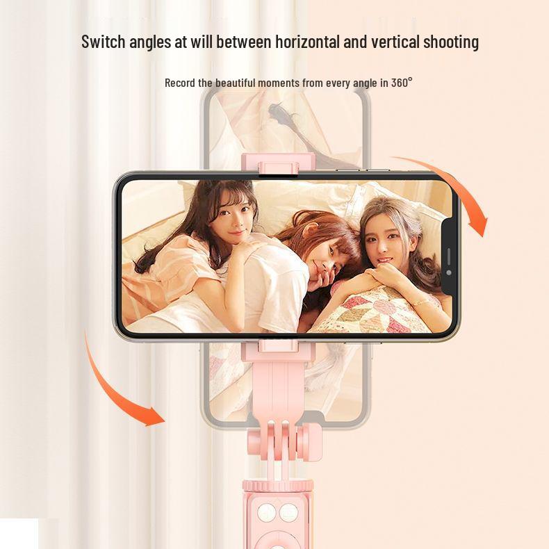 1,75 m Wiederaufladbarer Bluetooth-Selfie-Stick & Stativ für TikTok & Live-Streaming