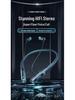 Deep Bass Bluetooth In-Ear Neckband Earphones: Long Battery, Noise Reduction, Waterproof for Sports & Gaming