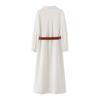 Fashion Style 2024 Summer New Arrival Women's Clothing Versatile Belt Shirt Style Mid Length Long Length Dress 2251522