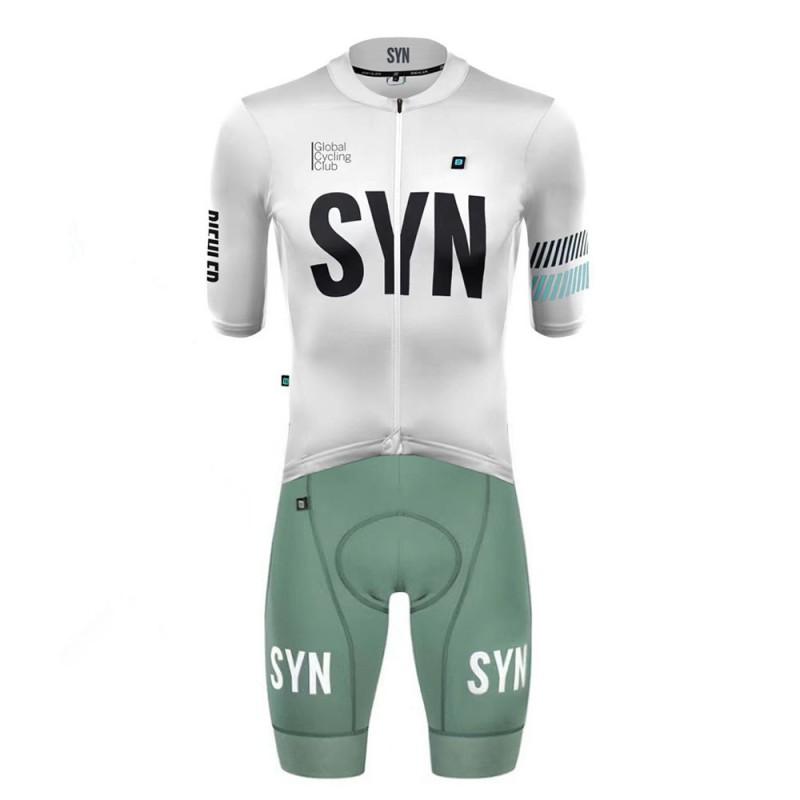 Mens Cycling Jersey Shorts Set Breathable Quick-Dry Road Mountain Bike Apparel