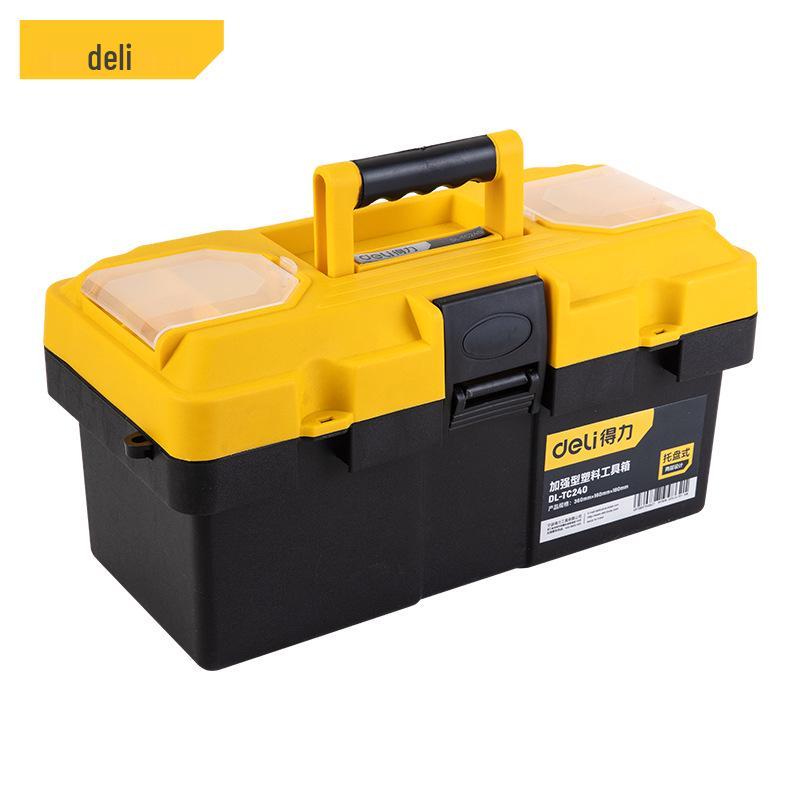 Deli Tools 14" Multi-Functional Tool Box DL-TC240 for Car & Home