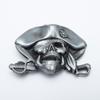 Lotte Jinsen Zinc Alloy Retro Skull Belt Buckle, 4.0cm Style - In Stock