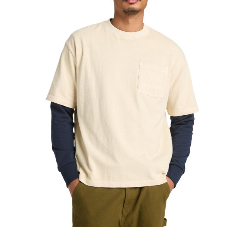Timberland Short Sleeve Solid Color Crew Neck T-Shirt Men tops A5SMF-260 S