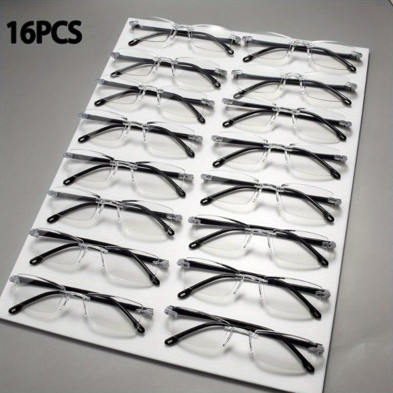 16pcs Blue Light Blocking Reading Glasses Anti-Glare Lenses for Men & Women Screen Protection for Digital Devices