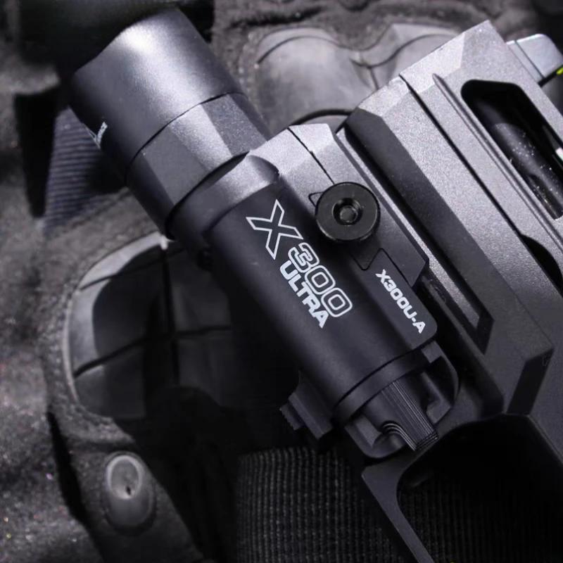 BEPAN TINSOL X300U-A Multi - Functional Tactical Light: Fits 20mm Rail, for Toy Airsoft Guns, Hunting, CS Matches & Wargames