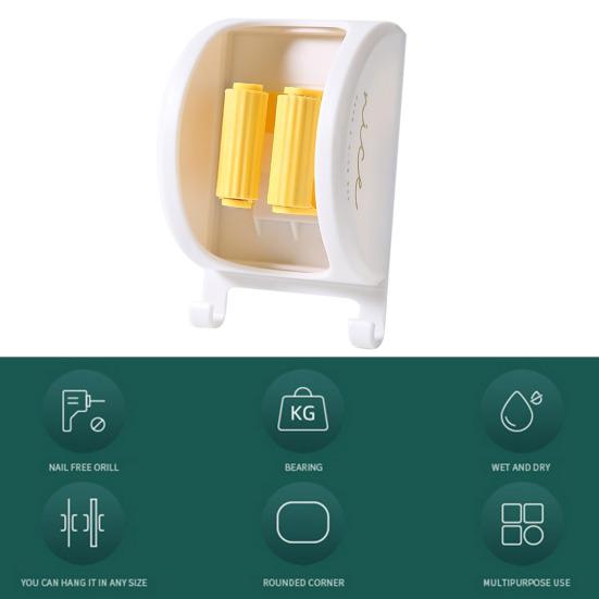 Wand-Montiert Mop Organizer Haushalt Wasserdichte Mop Lagerung Rack Stanzen Kostenloser Besen Aufhänger Haken Reinigung Werkzeug